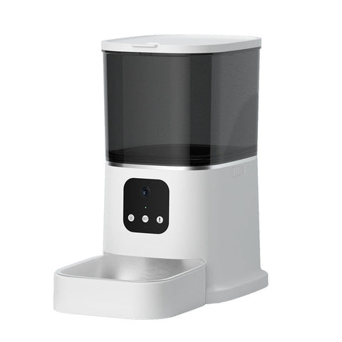 Pet automatic feeder, Smart pet feeder, Wi-fi controlled pet food dispenser, Pet products